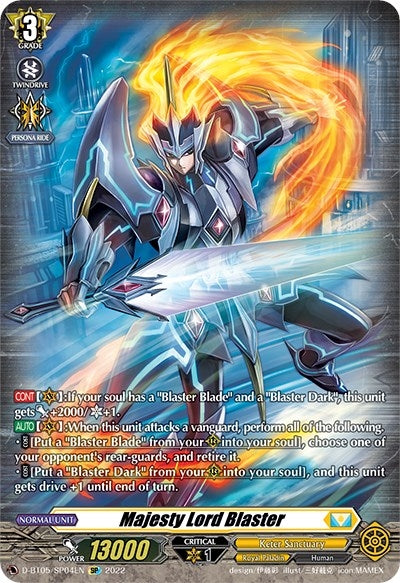 Image for Majesty Lord Blaster (SP) (D-BT05: Triumphant Return of the Brave Heroes) (D-BT05/SP04EN) - Cardfight Vanguard