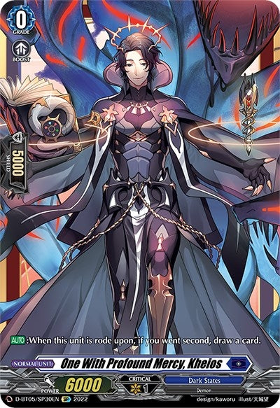 Image for One With Profound Mercy, Kheios (SP) (D-BT05: Triumphant Return of the Brave Heroes) (D-BT05/SP30EN) - Cardfight Vanguard