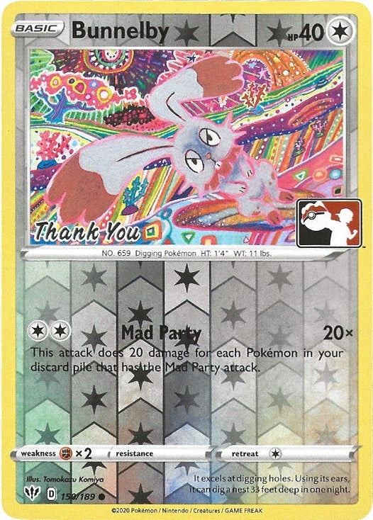 Image for Bunnelby - 150/189 (Thank You Promo) (Miscellaneous Cards & Products) (150/189) - Pokemon