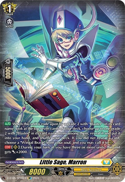 Image for Little Sage, Marron (SP) (D-BT05: Triumphant Return of the Brave Heroes) (D-BT05/SP40EN) - Cardfight Vanguard