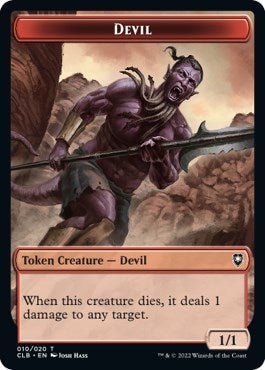 Image for Devil Token (Commander Legends: Battle for Baldur's Gate) (10) - Magic: The Gathering