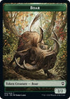Image for Boar // Ogre Double-Sided Token (Commander Legends: Battle for Baldur's Gate) (12 // 36) - Magic: The Gathering