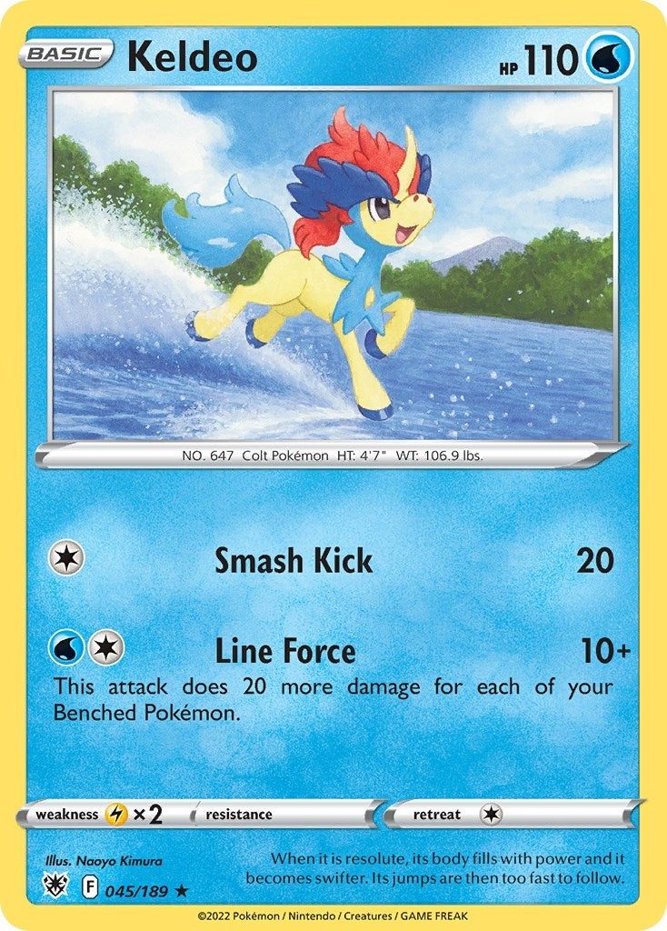 Image for Keldeo (Deck Exclusives) (045/189) - Pokemon