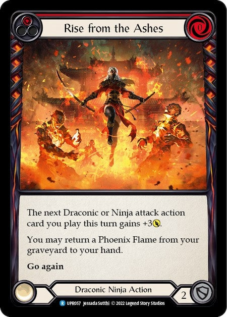 Image for Rise from the Ashes (Red) (Uprising) (UPR057) - Flesh and Blood TCG
