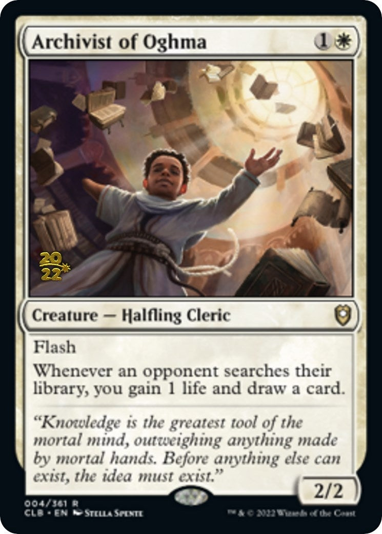 Image for Archivist of Oghma (Prerelease Cards) (4) - Magic: The Gathering