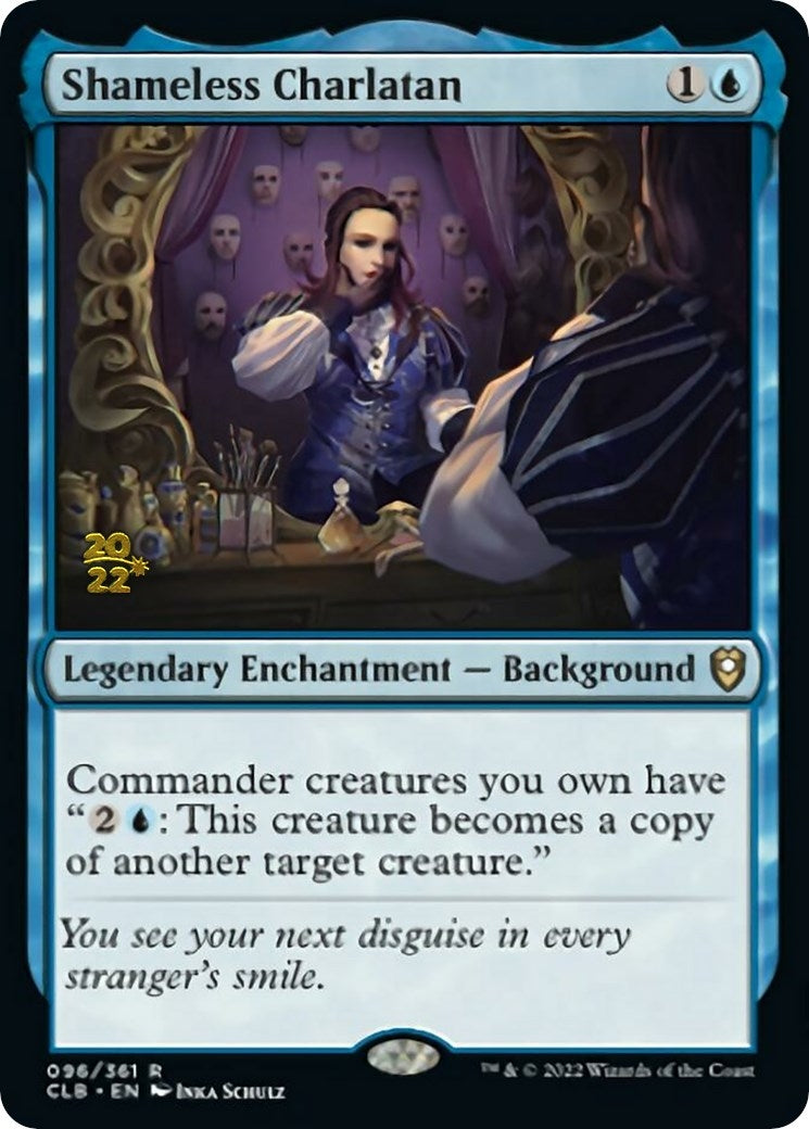 Image for Shameless Charlatan (Prerelease Cards) (96) - Magic: The Gathering
