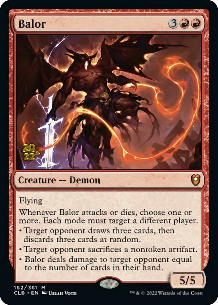 Image for Balor (Prerelease Cards) (162) - Magic: The Gathering
