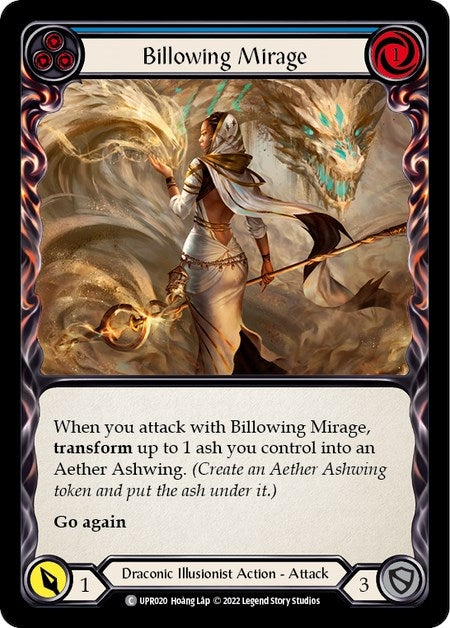 Image for Billowing Mirage (Blue) (Uprising) (UPR020) - Flesh and Blood TCG