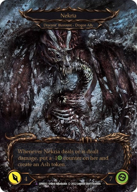 Image for Invoke Nekria // Nekria (Marvel) (Uprising) (UPR013) - Flesh and Blood TCG