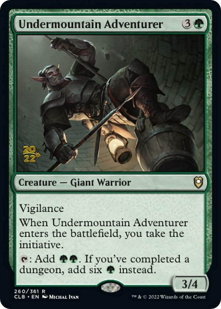 Image for Undermountain Adventurer (Prerelease Cards) (260) - Magic: The Gathering