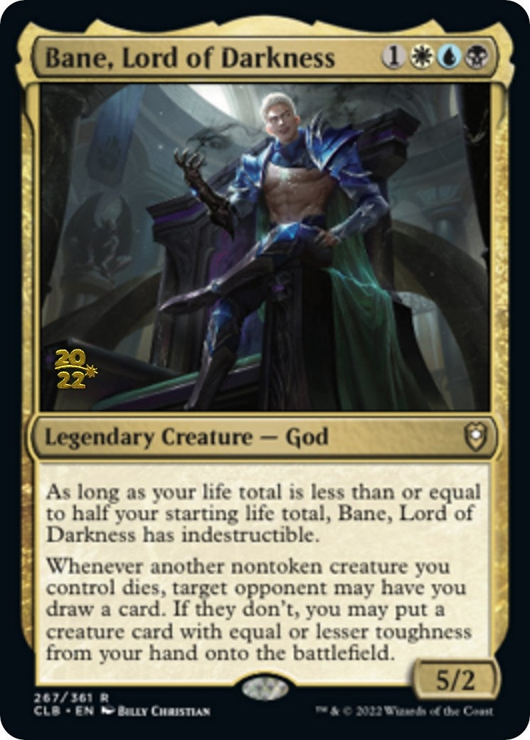 Image for Bane, Lord of Darkness (Prerelease Cards) (267) - Magic: The Gathering