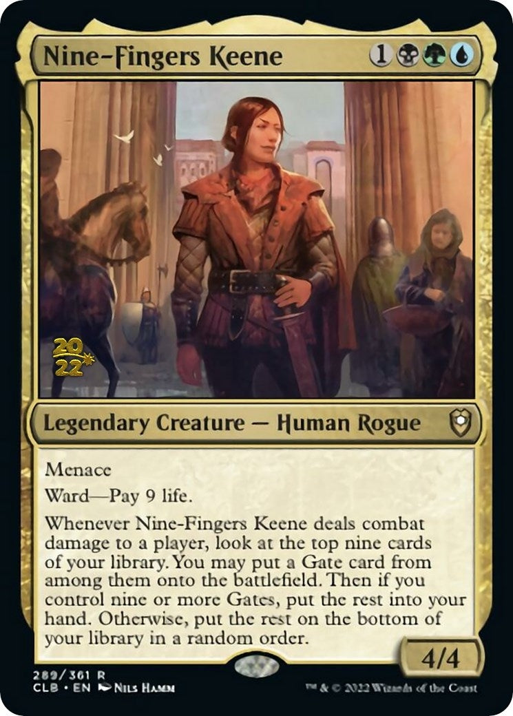 Image for Nine-Fingers Keene (Prerelease Cards) (289) - Magic: The Gathering