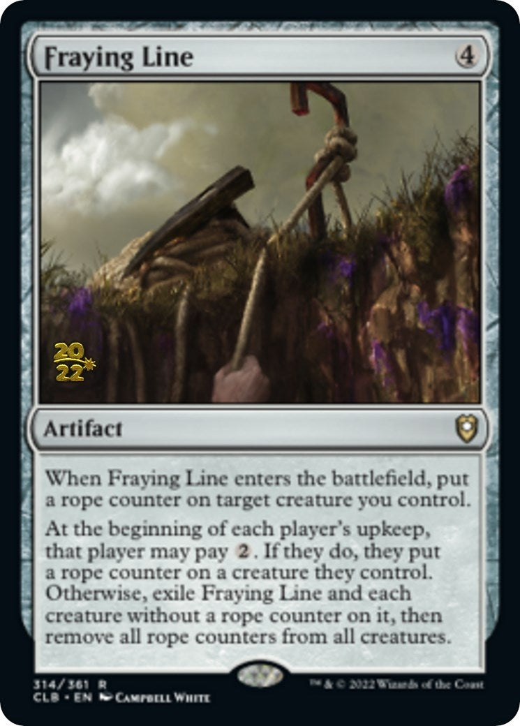 Image for Fraying Line (Prerelease Cards) (314) - Magic: The Gathering
