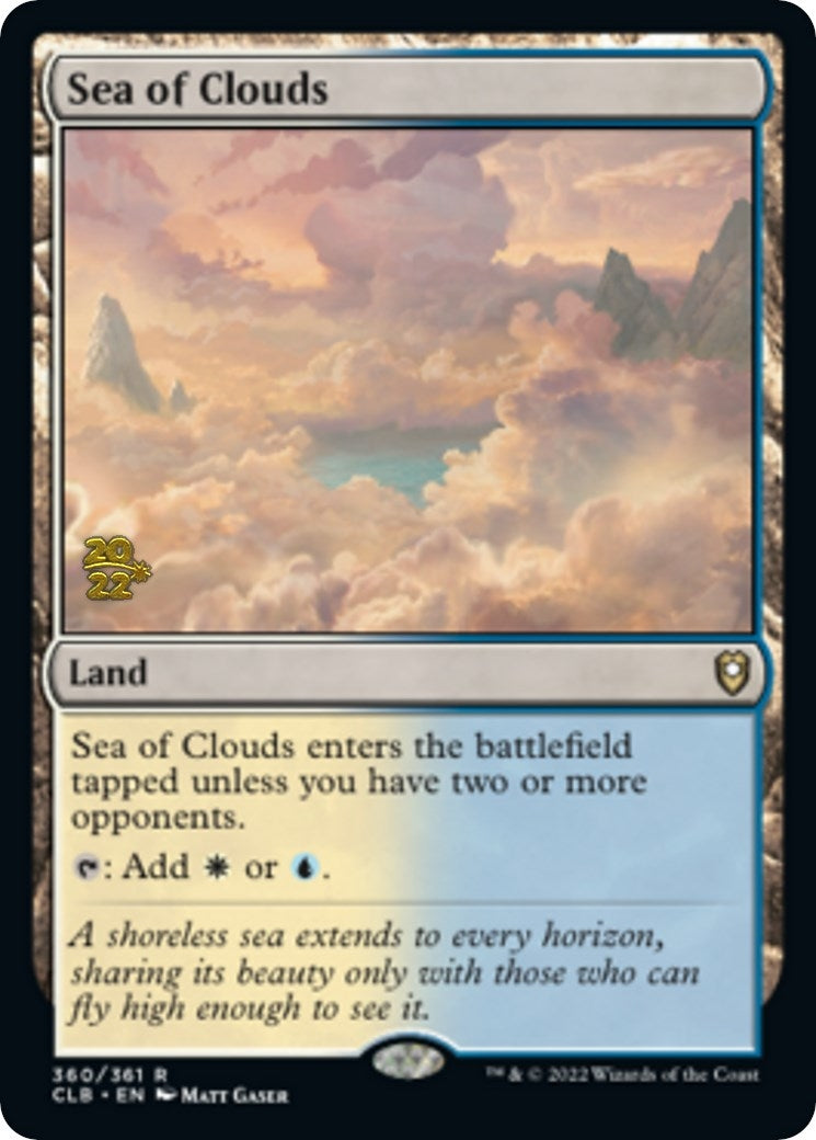 Image for Sea of Clouds (Prerelease Cards) (360) - Magic: The Gathering