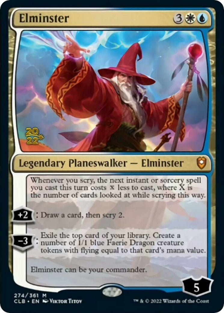 Image for Elminster (Prerelease Cards) (274) - Magic: The Gathering
