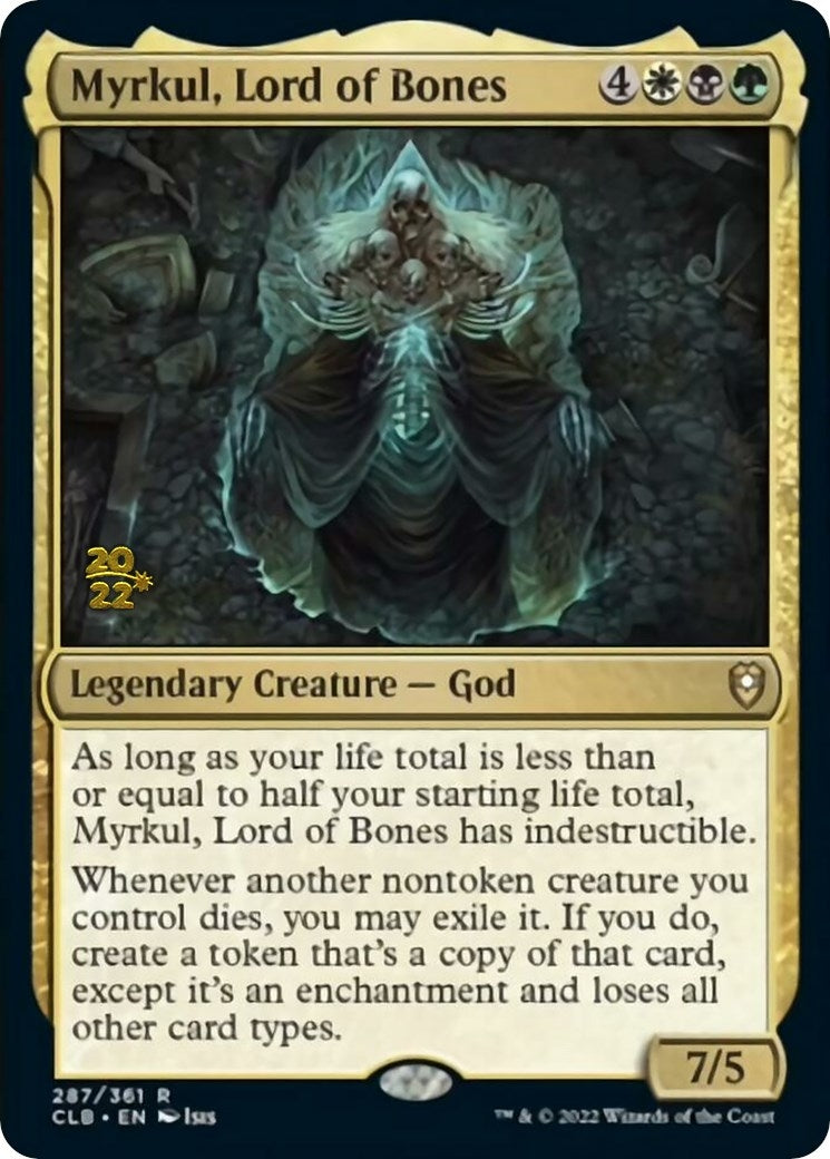 Image for Myrkul, Lord of Bones (Prerelease Cards) (287) - Magic: The Gathering