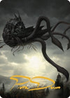 Image for Nautiloid Ship Art Card (Gold-Stamped Signature) (Art Series: Commander Legends: Battle for Baldur's Gate) (80) - Magic: The Gathering