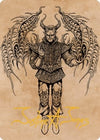 Image for Raphael, Fiendish Savior Art Card (75/81) (Gold-Stamped Signature) (Art Series: Commander Legends: Battle for Baldur's Gate) (75) - Magic: The Gathering