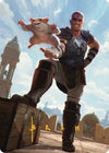 Image for Minsc & Boo, Timeless Heroes Art Card (72/81) (Gold-Stamped Signature) (Art Series: Commander Legends: Battle for Baldur's Gate) (72) - Magic: The Gathering