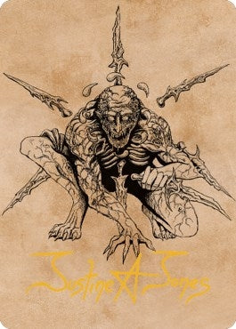 Image for Bhaal, Lord of Murder Art Card (Gold-Stamped Signature) (Art Series: Commander Legends: Battle for Baldur's Gate) (63) - Magic: The Gathering