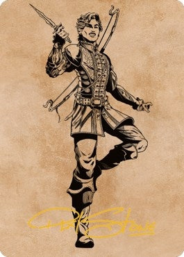 Image for Astarion, the Decadent Art Card (Gold-Stamped Signature) (Art Series: Commander Legends: Battle for Baldur's Gate) (62) - Magic: The Gathering