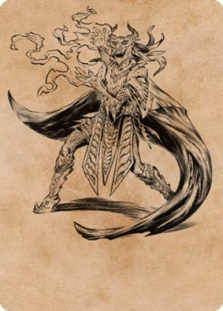 Image for Livaan, Cultist of Tiamat Art Card (Art Series: Commander Legends: Battle for Baldur's Gate) (55) - Magic: The Gathering