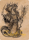 Image for Sivriss, Nightmare Speaker Art Card (51/81) (Gold-Stamped Signature) (Art Series: Commander Legends: Battle for Baldur's Gate) (51) - Magic: The Gathering