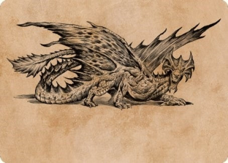 Image for Ancient Brass Dragon Art Card (49/81) (Art Series: Commander Legends: Battle for Baldur's Gate) (49) - Magic: The Gathering