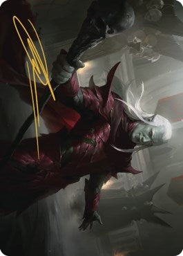 Image for Baeloth Barrityl, Entertainer Art Card (Gold-Stamped Signature) (Art Series: Commander Legends: Battle for Baldur's Gate) (33) - Magic: The Gathering