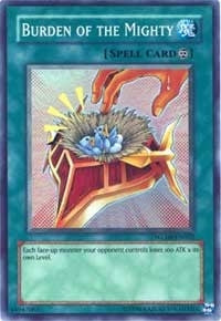 Image for Burden of the Mighty (World Championship 2008) (WC08-EN002) - YuGiOh