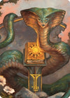 Image for Guardian Naga Art Card (Gold-Stamped Signature) (Art Series: Commander Legends: Battle for Baldur's Gate) (16) - Magic: The Gathering
