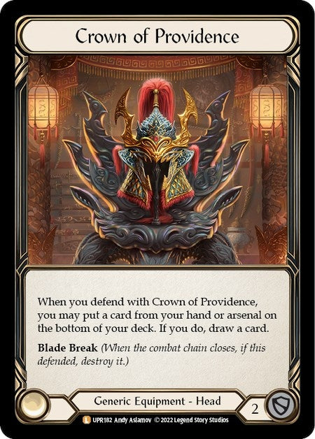 Image for Crown of Providence (Uprising) (UPR182) - Flesh and Blood TCG