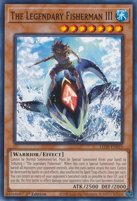 Image for The Legendary Fisherman III (Legendary Duelists: Duels From the Deep) (LED9-EN025) - YuGiOh