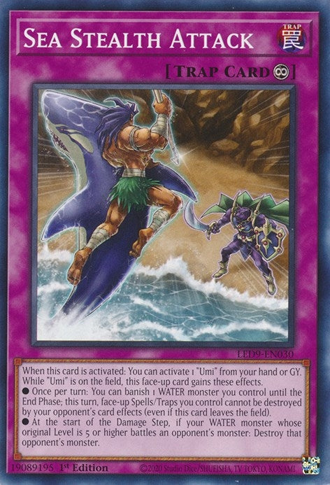 Image for Sea Stealth Attack (Legendary Duelists: Duels From the Deep) (LED9-EN030) - YuGiOh