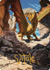 Image for Ancient Brass Dragon Art Card (2/81) (Gold-Stamped Signature) (Art Series: Commander Legends: Battle for Baldur's Gate) (2) - Magic: The Gathering