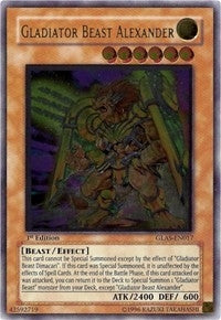 Image for Gladiator Beast Alexander (UTR) (Gladiator's Assault) (GLAS-EN017) - YuGiOh