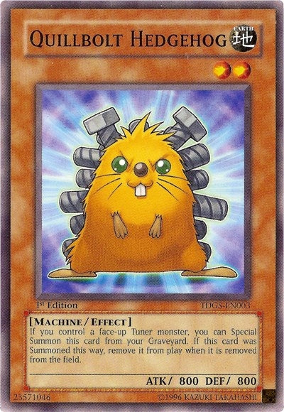 Image for Quillbolt Hedgehog (The Duelist Genesis) (TDGS-EN003) - YuGiOh