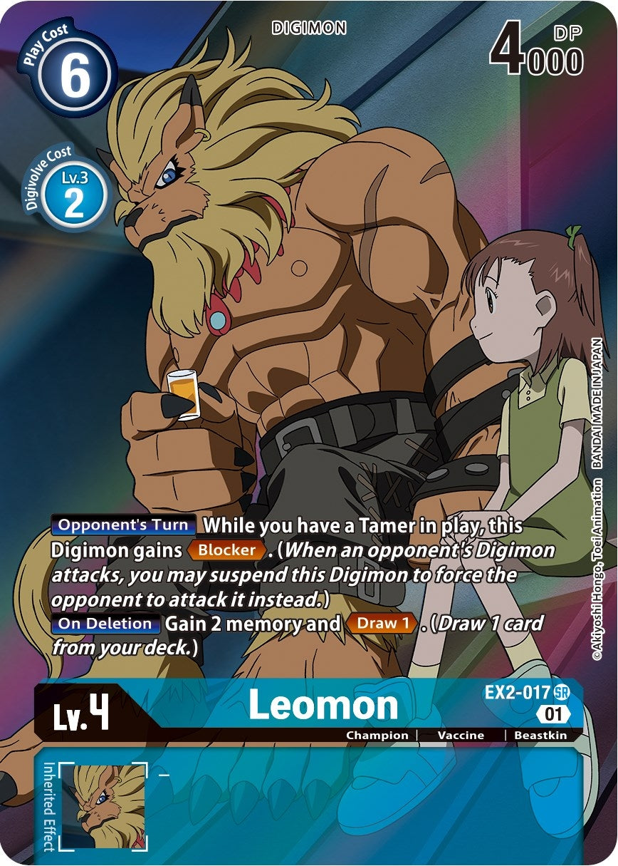 Image for Leomon (Alternate Art) (EX02) (2017)