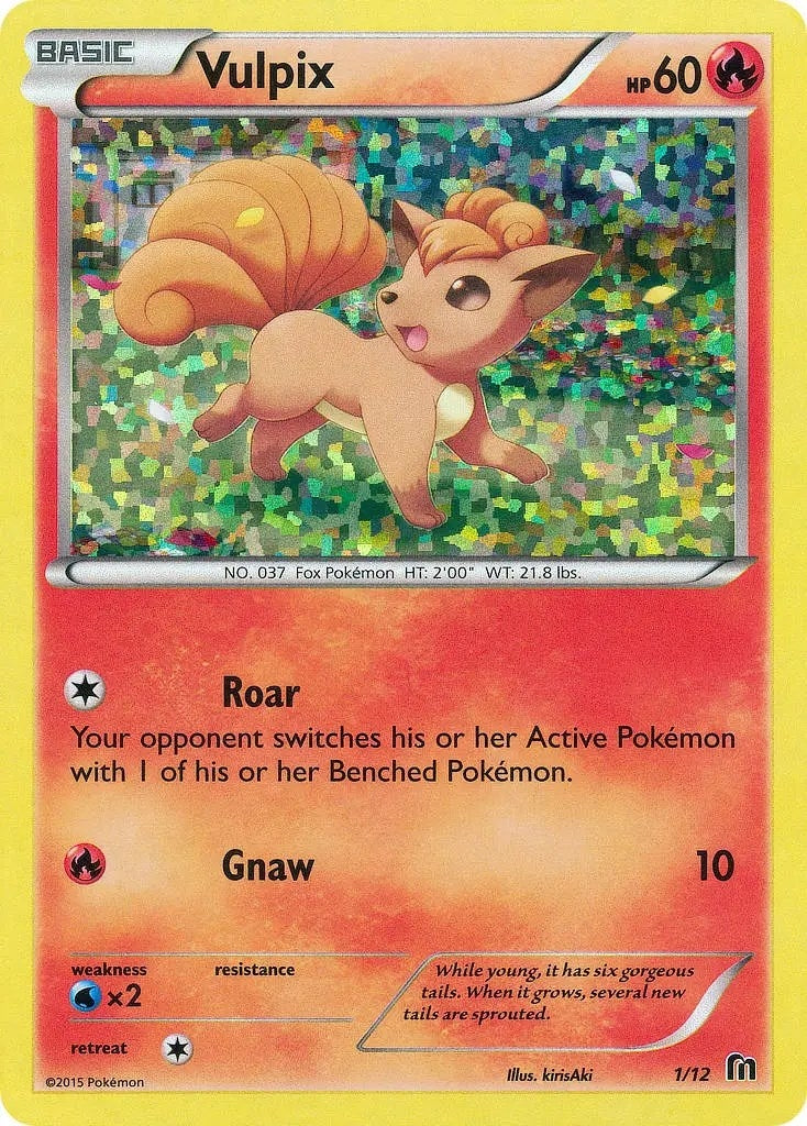 Image for Vulpix (McDonald's Promos 2016) (001/012) - Pokemon