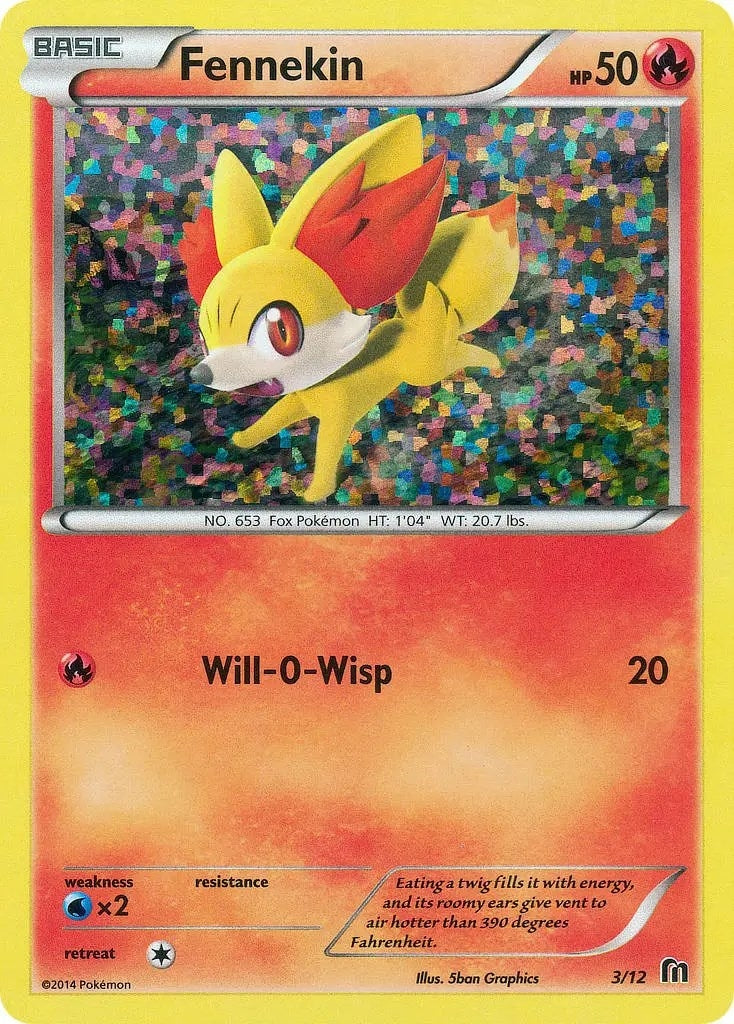 Image for Fennekin (McDonald's Promos 2016) (003/012) - Pokemon