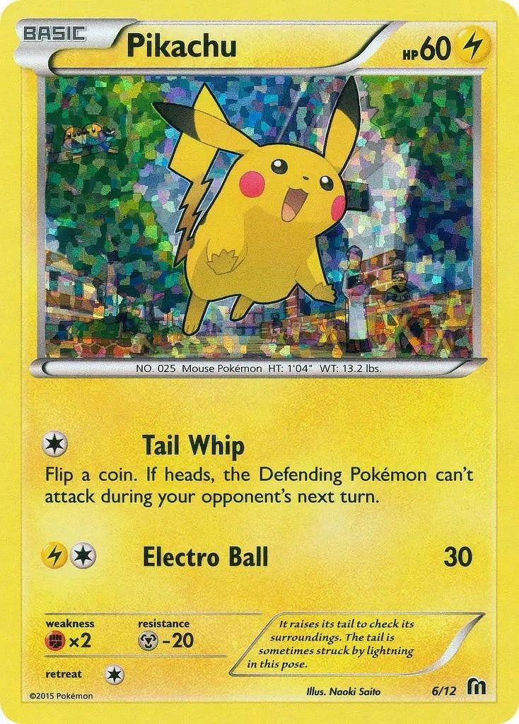 Image for Pikachu (McDonald's Promos 2016) (006/012) - Pokemon