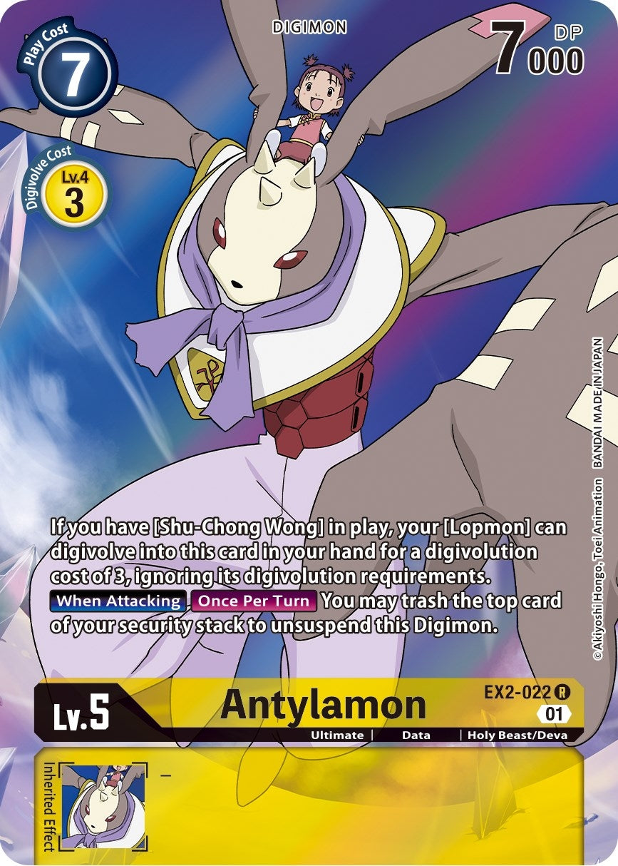 Image for Antylamon (Alternate Art) (EX02) (2022)