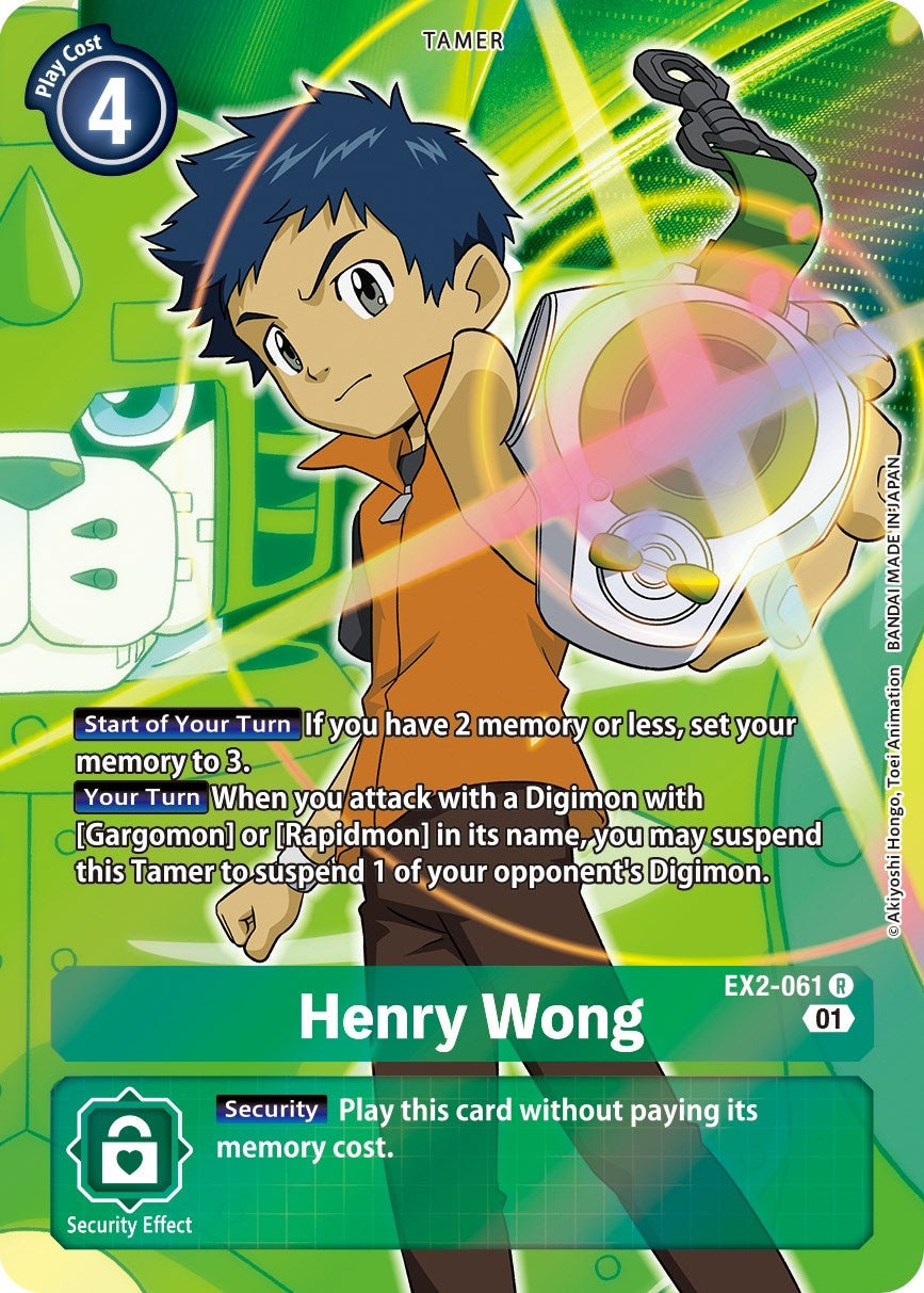 Image for Henry Wong (Alternate Art) (EX02) (2061)