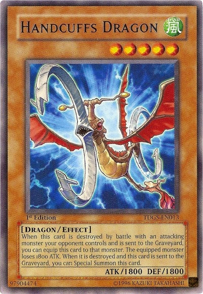 Image for Handcuffs Dragon (The Duelist Genesis) (TDGS-EN013) - YuGiOh