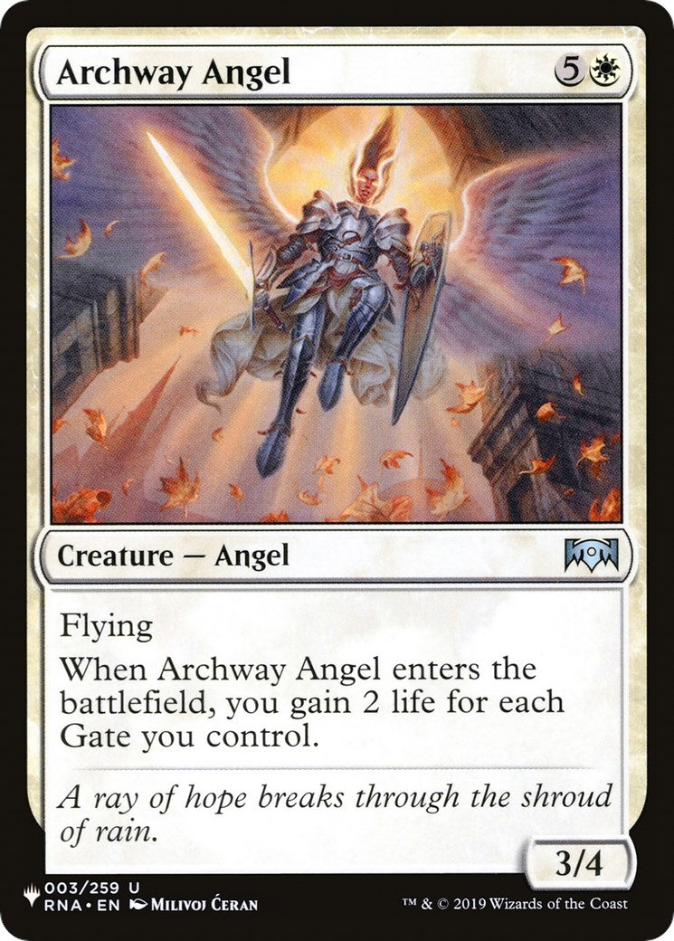 Image for Archway Angel (The List Reprints) (003/259) - Magic: The Gathering