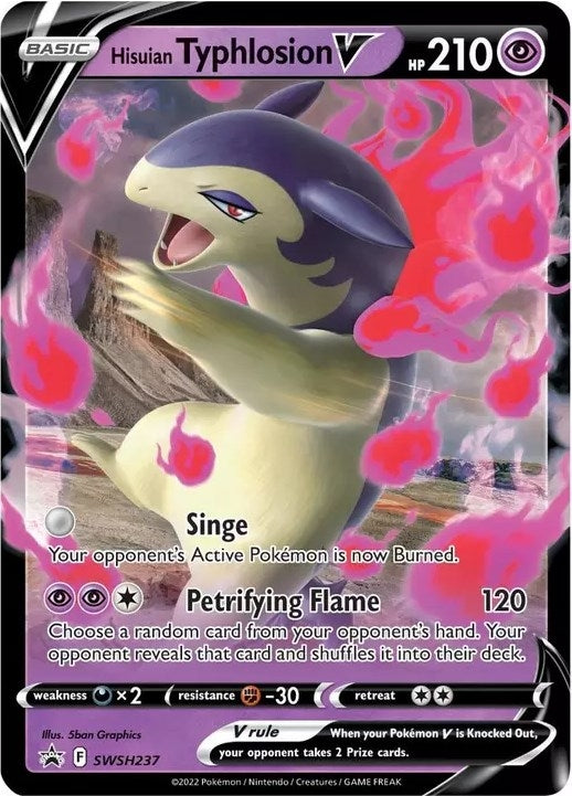 Image for Hisuian Typhlosion V - SWSH237 (SWSH: Sword & Shield Promo Cards) (SWSH237) - Pokemon