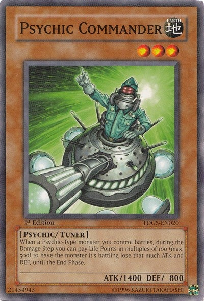 Image for Psychic Commander (The Duelist Genesis) (TDGS-EN020) - YuGiOh