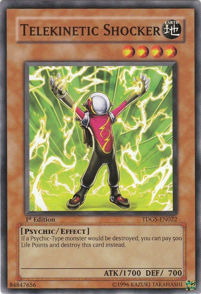 Image for Telekinetic Shocker (The Duelist Genesis) (TDGS-EN022) - YuGiOh