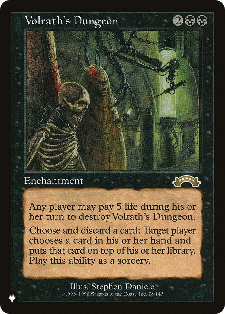 Image for Volrath's Dungeon (The List Reprints) (78/143) - Magic: The Gathering