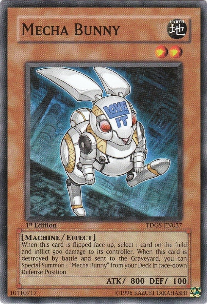 Image for Mecha Bunny (The Duelist Genesis) (TDGS-EN027) - YuGiOh